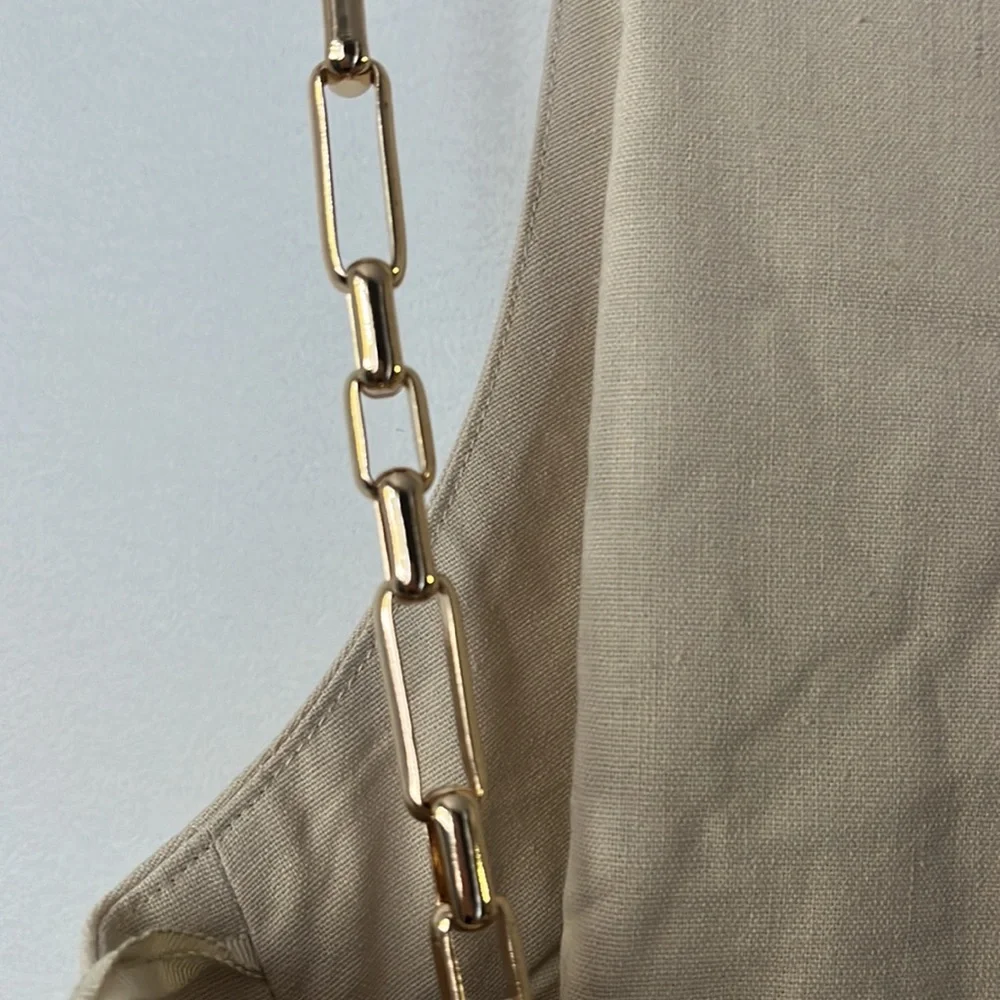 Linen crop top - Picture 3 of 4